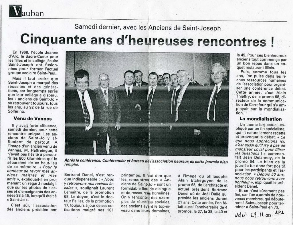 la voix du nord - nov 2000-1100